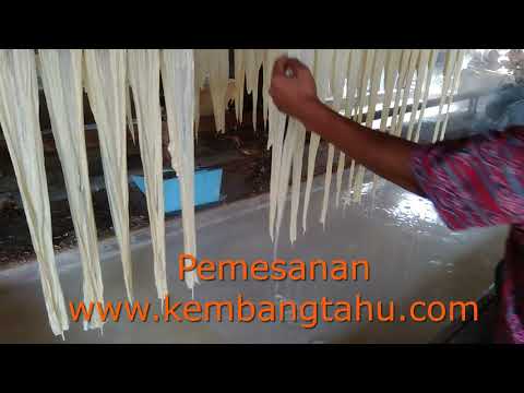 Usaha Pembuatan Kembang Tahu. Cara membuat kembang tahu