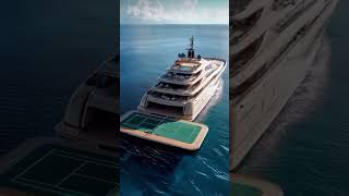 Amazing Tennis Courts On Board