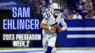 Sam Ehlinger Highlights Vs. Bears 914, 124 Yds 8 Car, 60 Yds 1 Td 2023 Nfl Preseason Week 2
