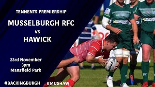 HIGHLIGHTS | Hawick vs Musselburgh - Tennents Premiership 2019/20