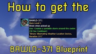 Wow Bfa 8.2 How To Get The Bawld-371 Blueprint In Mechagon