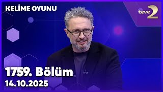 Kelime Oyunu 1759. Bölüm 14 Ekim 2025