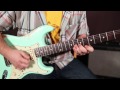 Stevie Ray Vaughan Bend Lick - Blues Guitar Lessons - Soloing, String Bending Blues