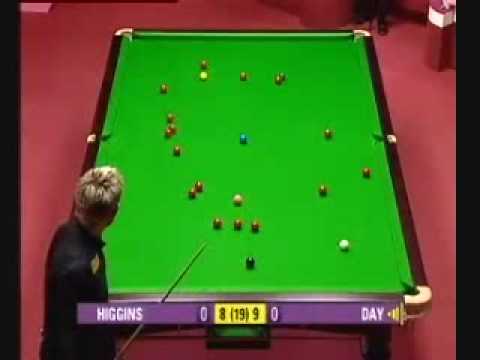 john higgins senior. Ryan Day and John Higgins have a mammoth battle in the 1st round of the World Championship in Sheffield. The last few frames of this match appear. Enjoy!