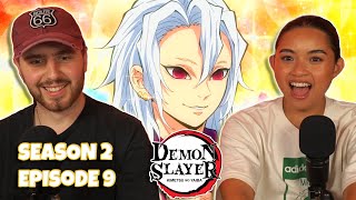 Why Is He So Fine? - Girlfriend Reacts To Demon Slayer Season 2 Episode 9 Reaction Review