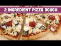 2 Ingredient Pizza Dough! Healthy Pizza and Breadsticks! - Mind Over Munch