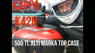 500 Tl Alti Marka Topcase Kappa K42N Top Case Full İnceleme