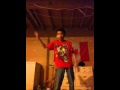 little boy dancing to open gundam style