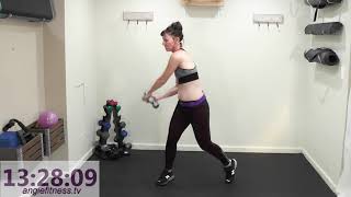 40 MINUTE WORKOUT |CARDIO - LOWER BODY STRENGTH - CORE FOCUS LOW IMPACT CONDITIONING EXPRESS | AFT