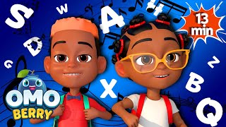 Let's Learn About Letters, Colors and More! | Nursery Rhymes and Songs for Kids | OmoBerry