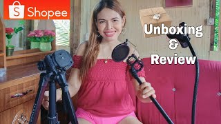 Unboxing My Tripod and Microphone Stand/ Mira Yenne