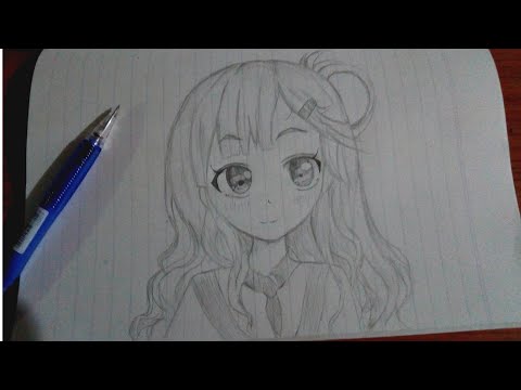 สอนวาดรูปอนิเมะผู้หญิงน่ารักๆ - Ep.42 | How to draw anime girl |