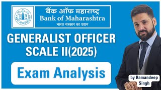 Bom Generalist Officer Scale Ii 2025 Exam Ysis 12 Oct 2025 Complete Review