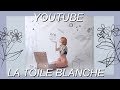 Poésie animée #01 : YouTube la toile blanche.