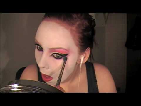 Geisha Makeup inspired Red.