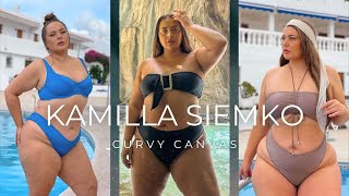 Miss Kamilla Siemko | Insta Curvy Fashion Influencer | Plus Size Bikini Model | Fashion Model Wiki