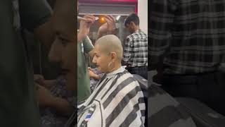 Bald Women Shaving Head