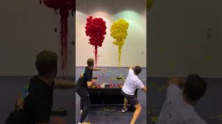 Our Most Intense Balloon Popping Race!!