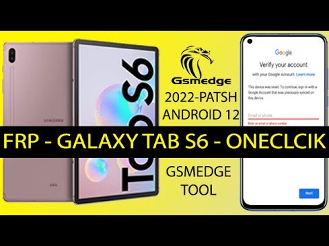 Remove Frp Samsung Galaxy Tab S6 Onelick Bypass Google Remove Frp Samsung Galaxy Tab S6 Onelick Bypass Google