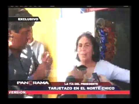 Tarjetazo En El Norte Chico: Tía De Humala En Escándalo De Cupos Laborales Tarjetazo En El Norte Chico: Tía De Humala En Escándalo De Cupos Laborales