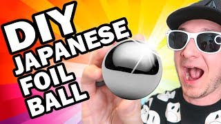 DIY Japanese Foil Ball CHALLENGE!!! - Man Vs Balls DIY Japanese Foil Ball CHALLENGE!!! - Man Vs Balls
