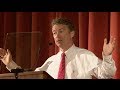 Watch Senator Rand Paul Speaks at Berkeley Forum Video