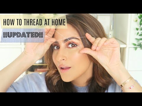 Threading At Home - Updated 2020 || Ami Desai - YouTube