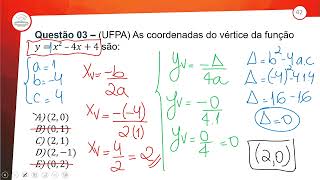 62.2 - Revisão E Correção - Quiz Revisiona - Matemática - 1º Ano E.m - Aula 62.2/2024