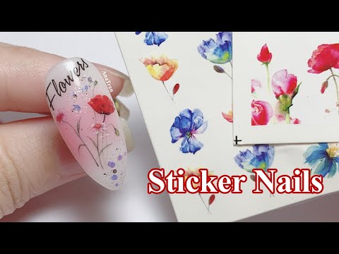 Nail Dán Sticker Chữ Sao Cho Đẹp Và Bền
