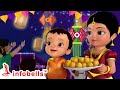 வண்ண வண்ண தீபம் மின்னும் தீபாவளி பண்டிகை | Tamil Rhymes for Children | Infobells