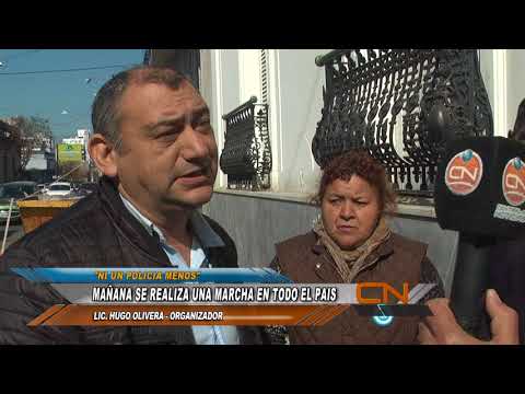 Ni un policía menos: organizan una marcha para el 18 de agosto