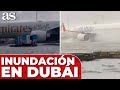INUNDACIÓN en DUBÁI: el AEROPUERTO inundado, tormentas. lluvia... 5 VÍDEOS que IMPRESIONAN