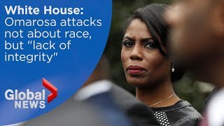 White House addresses Trump calling Omarosa a “dog”