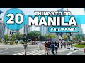 Best Things To Do in Manila Philippines 2024 4K