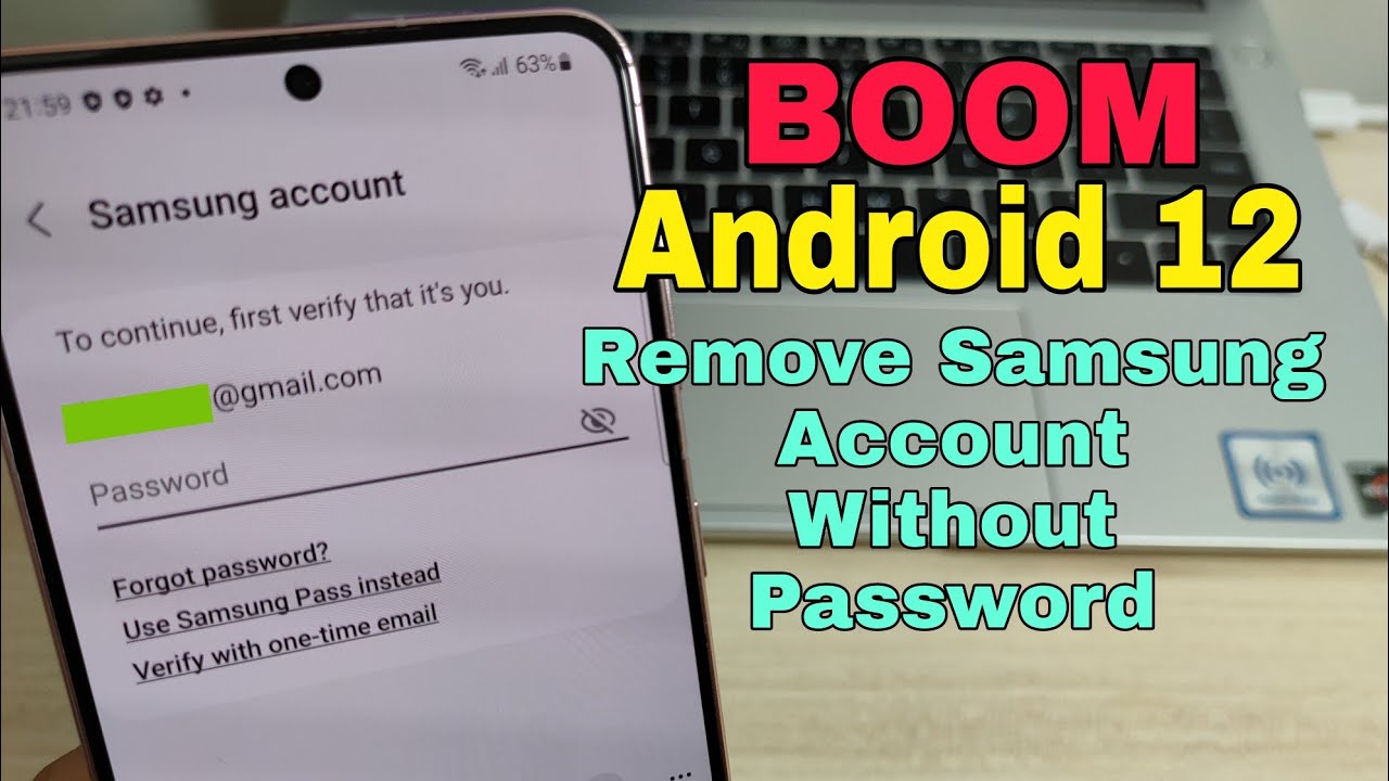 Android 12!!! Remove Samsung Account without Password. Android 12!!! Remove Samsung Account without Password.