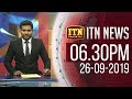 ITN News 6.30 PM 26-09-2019