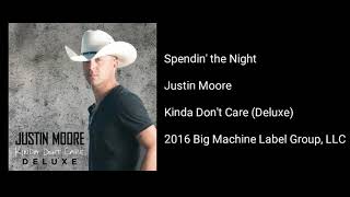 Watch Justin Moore Spendin The Night video