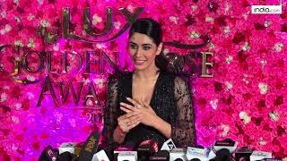 Warina Hussain At The Red Carpet Of Lux Den Rose Awards 2018