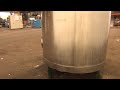 Used- Tank, 1,500 Gallons, 304 Stainless Steel - stock # 45452013