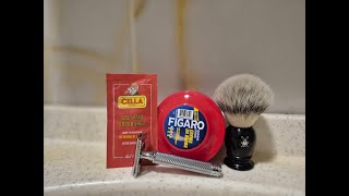 Mühle R89, Mühle Silvertip Fibre Fırça, Figaro Tıraş Sabunu, Cella Balsam Ile Geleneksel Tıraş
