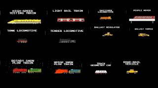 All Railway Vehicles 2 Played At The Same Time Hmmm