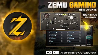 (Update 3.0) Zemu Gaming Sensitivity Code & Zemu Gaming Control Code | PUBG MOBI