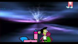 Mugen Fight - Unikitty And Cuddles Vs. Barney And Sanjay