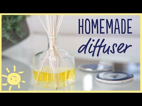 DIY | Homemade Diffuser (Only 3 Ingredients!) - YouTube