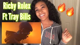 RICHY ROLEX FT TRAY BILLS- HOT TOPIC (Official Music Video) Reaction!