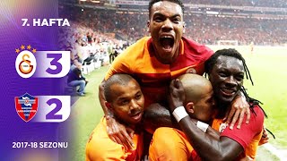 Galatasaray (3-2) K. Karabükspor | 7. Hafta - 2017/18