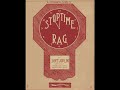 Joshua Rifkin plays Joplin "Stoptime Rag"