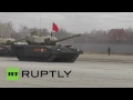 Russia: See top-secret Armata T-14 tanks rev up for Moscow's V-Day parade