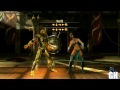 ▶ Mortal Kombat 9 Cyrax First Fatality "Buzz Kill" [HD]