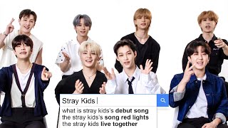Stray Kids Answer the Web's Most Searched Questions | WIRED